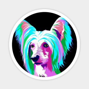 Chinese Crested Pop Art - Dog Lover Gifts Magnet